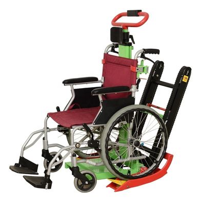 Thang máy được tùy biến Thang máy leo thang Xe lăn Điện Điện Xanh Đen