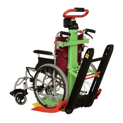 Thang máy được tùy biến Thang máy leo thang Xe lăn Điện Điện Xanh Đen