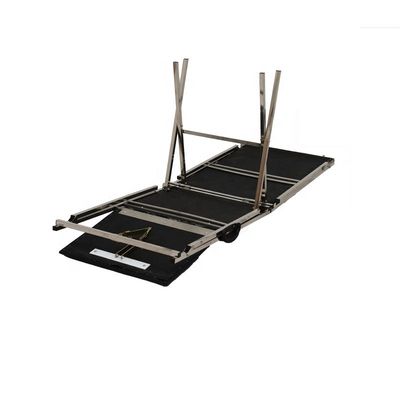 Gập giường khám bác sĩ Thép không gỉ giường ghế dài y tế