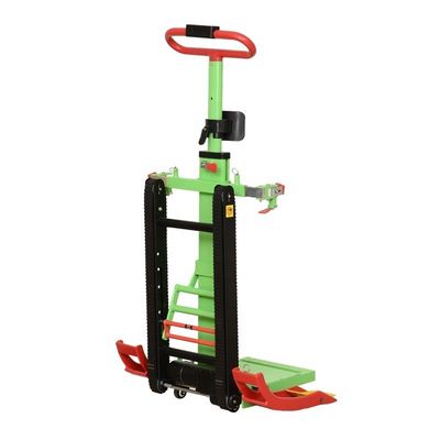 Thang máy được tùy biến Thang máy leo thang Xe lăn Điện Điện Xanh Đen