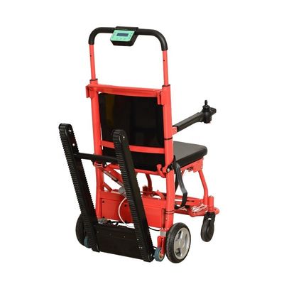Chuỗi cầu thang nhôm gấp lên xe lăn Người leo cầu thang di động cho người khuyết tật
