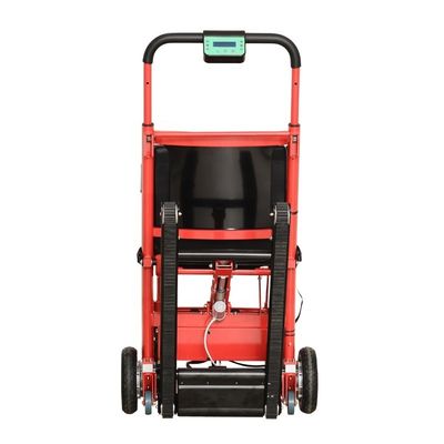 Chuỗi cầu thang nhôm gấp lên xe lăn Người leo cầu thang di động cho người khuyết tật