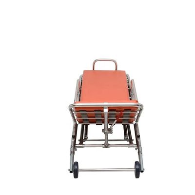 Chiếc ghế dài có thể điều chỉnh lớp I Chiếc ghế dài tự động màu cam với chân IV