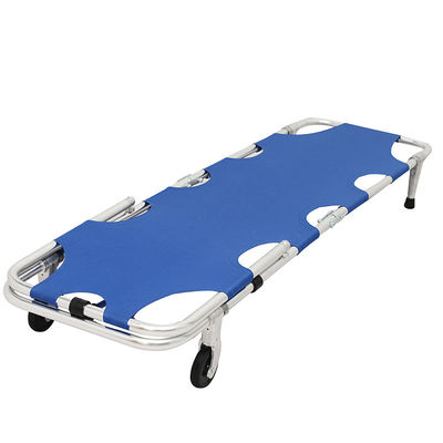 8kg nhôm Đồ sơ trợ giúp đầu tiên mềm gấp stretcher phù hợp với tiêu chuẩn an toàn CE