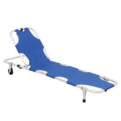 OEM nhôm hợp kim gấp stretcher cho cứu hộ khẩn cấp hướng dẫn y tế
