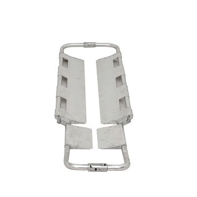 CE Medical Scoop Stretcher Cứu hộ khẩn cấp Aluminium Scoop Stretcher