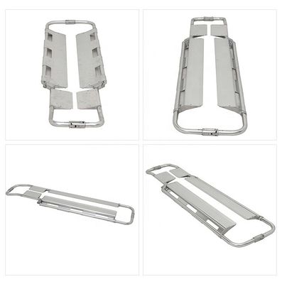 CE Medical Scoop Stretcher Cứu hộ khẩn cấp Aluminium Scoop Stretcher