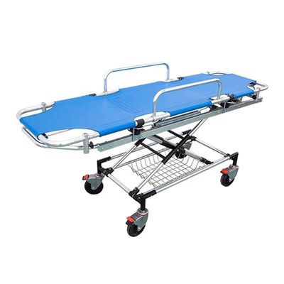 Chế độ vận chuyển bành xe cứu thương màu xanh