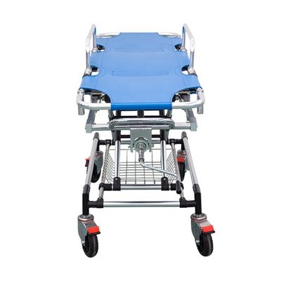 Chế độ vận chuyển bành xe cứu thương màu xanh