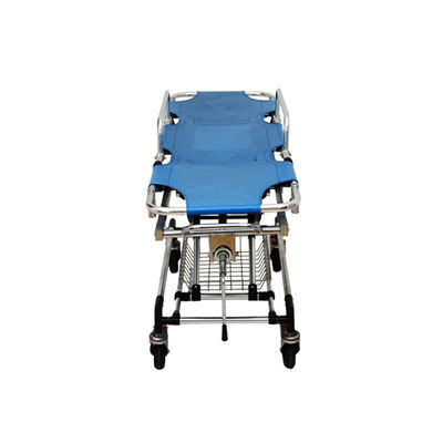 Chế độ vận chuyển bành xe cứu thương màu xanh