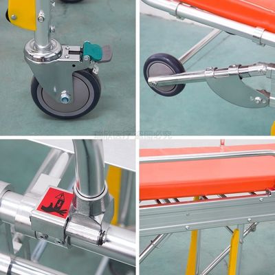 ISO Hydraulic Ambulance Stretcher cho vận chuyển bệnh nhân