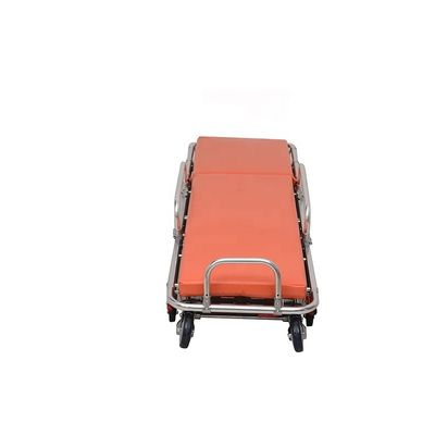Chiếc ghế dài có thể điều chỉnh lớp I Chiếc ghế dài tự động màu cam với chân IV
