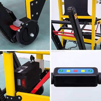Bệnh viện Đen IV pin chạy thang ghế sơ tán với 350 lbs trọng lượng dung lượng