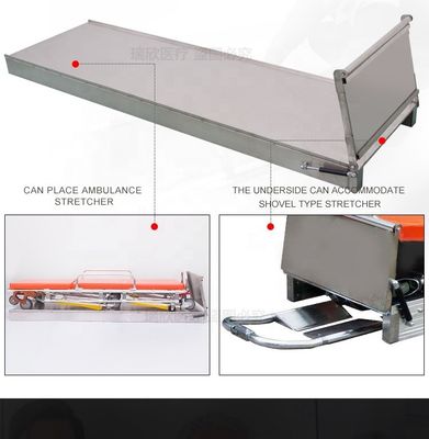 Nhãn hiệu tùy chỉnh được chấp nhận Cơ sở trải giường thép không gỉ thuận tiện cho xe cứu thương
