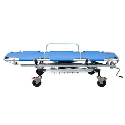 Blue nhôm hợp kim khẩn cấp xe cứu thương giường trải giường cho sơ cứu