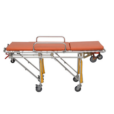 Logo tùy chỉnh nhôm gấp stretcher màu cam Hydraulic stretcher