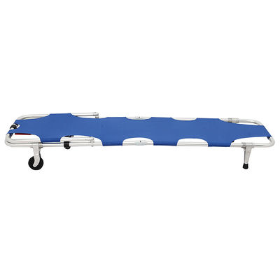 8kg nhôm Đồ sơ trợ giúp đầu tiên mềm gấp stretcher phù hợp với tiêu chuẩn an toàn CE
