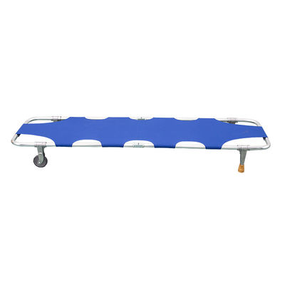 Nhóm I Nhóm dụng cụ Máy kéo gấp y tế bằng kim loại với bánh xe
